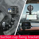 Suction Cup Jaws Flex Clamp Mount for GoPro, Insta360, DJI and Other Action Cameras - Image 14