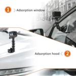 Suction Cup Jaws Flex Clamp Mount for GoPro, Insta360, DJI and Other Action Cameras - Image 5
