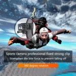 RUIGPRO 360 Degree Rotation Backpack Rec-Mounts Clip Clamp Mount + Phone Clamp for GoPro, Insta360, DJI and Other Action Cameras - Image 12