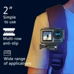 RUIGPRO 360 Degree Rotation Backpack Rec-Mounts Clip Clamp Mount + Phone Clamp for GoPro, Insta360, DJI and Other Action Cameras - Image 10