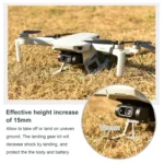 STARTRC 1106837 Shockproof Quick Release Anti-collision Landing Gear Height Extender Holder for DJI Mini 2 / Mavic Mini - Image 7