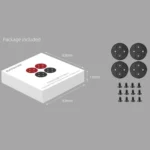 4 PCS Sunnylife Motor Metal Protection Cover for DJI Mavic Mini 1 / Mini 4K / DJI Mini 2 SE - Image 9