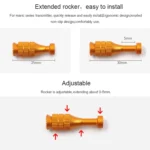 STARTRC 1106055 Drone Remote Control Retractable Adjustment Aluminum Alloy Rocker for DJI Mavic 2 Pro/Air/Mini - Image 9
