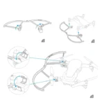 PGYTECH P-UN-034 light-painted LED Propeller Guard for DJ Mavic Air - Image 5