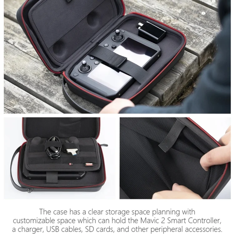 DOP0175_4.webp PGYTECH P-15D-005 Remote Control with Screen Portable Accessory Bag for DJI Mavic 2 - Image 5