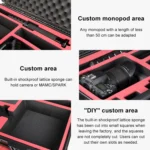 PGYTECH P-RH-001 Shockproof Waterproof Explosion-proof Hard Box Carrying Case for DJI Ronin-S, Size: 63.4x50.3cm - Image 6
