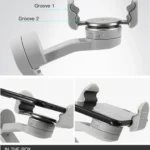 STMAKER Handheld Gimbal Quick Release Magnetic Buckle Clamp Expansion Bracket for DJI OM4 - Image 11