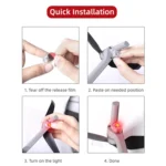 Sunnylife 2-Green + 2-Red Night Strobe LED Light Indicator Light for DJI Mavic 2 / Mini / Mavic Air 2 / FPV - Image 12