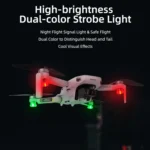 Sunnylife 2-Green + 2-Red Night Strobe LED Light Indicator Light for DJI Mavic 2 / Mini / Mavic Air 2 / FPV - Image 5