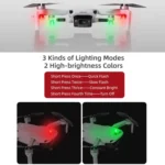 Sunnylife 2-Green + 2-Red Night Strobe LED Light Indicator Light for DJI Mavic 2 / Mini / Mavic Air 2 / FPV - Image 7