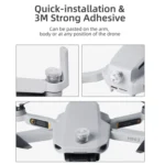 Sunnylife 2-Green + 2-Red Night Strobe LED Light Indicator Light for DJI Mavic 2 / Mini / Mavic Air 2 / FPV - Image 9