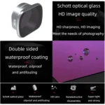 JSR KS ND64PL Lens Filter for DJI FPV, Aluminum Alloy Frame - Image 3