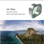 JSR MC UV Lens Filter for DJI FPV, Aluminum Alloy Frame - Image 4