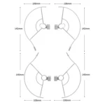 STARTRC 1109131 Drone Propeller Protective Guard Anti-collision Ring for DJI Mini  2 / Mavic Mini - Image 4