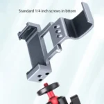 RUIGPRO Smartphone Fixing Clamp 1/4 inch Holder Mount Bracket for DJI OSMO Pocket / Pocket 2 - Image 3