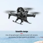 STARTRC 1109399  Folding Heightened Quick Release Landing Gear Holder for DJI FPV - Image 5