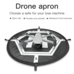 RCGEEK 55cm Round Portable Parking Apron Foldable Landing Pad for DJI Mavic Mini / Air 2S / FPV - Image 3