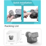 Sunnylife A2S-Q9351 Gimbal Camera Lens Protective Hood Sunshade Cover for DJI  Air 2S Drone - Image 7