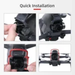 Sunnylife FV-Q9353 Gimbal Bumper Anti-collision Aluminum Alloy Guard Protector Bumper for DJI FPV - Image 7
