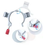 Stabilizer Extension Bracket Ring Adapter with Dual Cold Shoe Base for DJI OM4 / Osmo Mobile 3 - Image 3