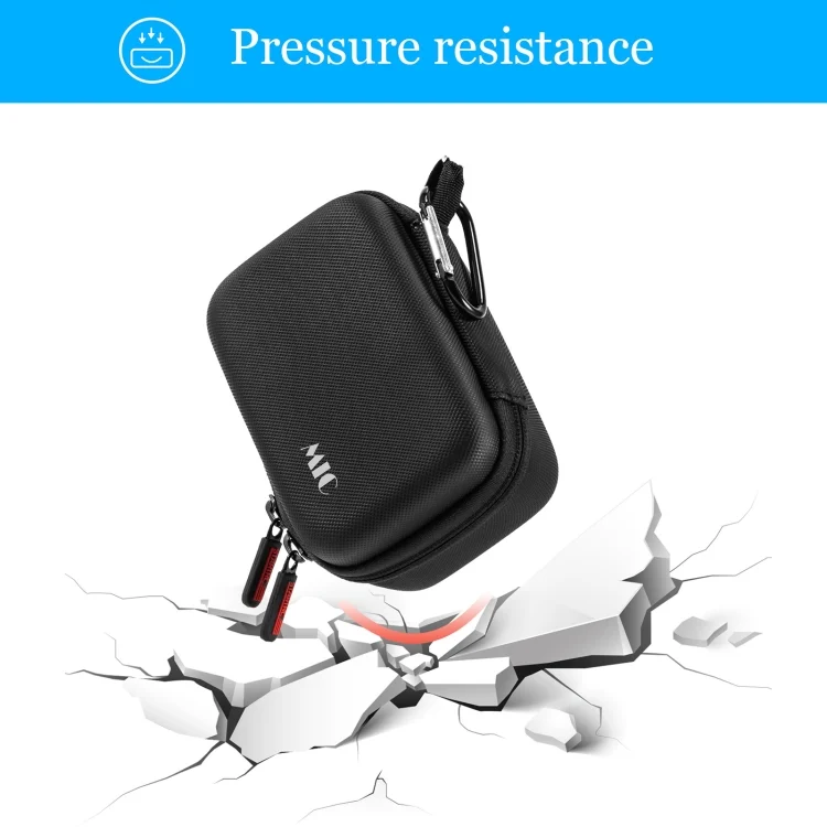 DOP0477B_5.webp STARTRC Diamond Texture PU Leather Storage Bag for DJI Mic - Image 6