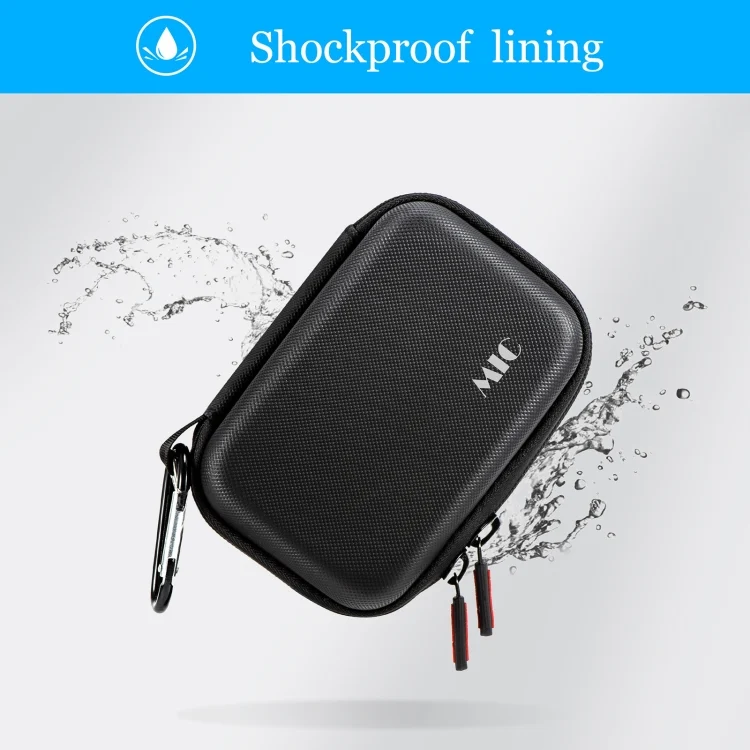 DOP0477B_6.webp STARTRC Diamond Texture PU Leather Storage Bag for DJI Mic - Image 7