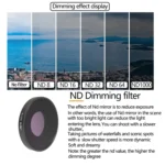 JSR 3 in 1 CPL ND8 ND16 Lens Filter For DJI Osmo Action 3 - Image 6