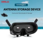 For DJI Goggles 2 / Avata Goggles STARTRC PU Dustproof Memory Card Storage Holder Lens Cover Antenna Storage Cover - Image 2