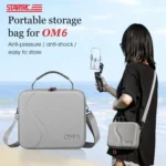 For DJI Osmo Mobile 6 STARTRC Portable Shockproof Waterproof PU Case Bag - Image 2