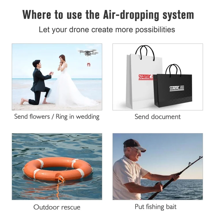 DOP0526H_2.webp For DJI  Mavic 3 STARTRC Air-Dropping System Thrower Parabolic - Image 3