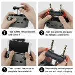 STARTRC 5.8GHz Anti-interference Copper Yagi-Uda Antenna Signal Enhancer for DJI Mavic Air 2 / Mini 2 - Image 8