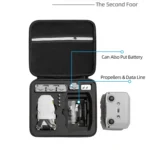 For DJI Mini 2 SE Square Shockproof Hard Case Carrying Storage Bag, Size: 28 x 23 x 10cm - Image 4
