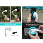 For DJI OM6 / 5 / 4 / 4 SE  Sunnylife ZJ561 Magsafe Adapter Phone Holder - Image 4