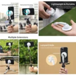 For DJI OM6 / 5 / 4 / 4 SE  Sunnylife ZJ561 Magsafe Adapter Phone Holder - Image 5