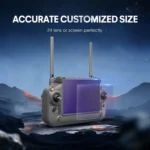 For DJI RC Plus with Screen STARTRC 2pcs Frosted Purple Eye Protection Tempered Glass Film - Image 4
