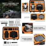 For DJI Mini 4 Pro Sunnylife Safety Carrying Case Waterproof Shock-proof Hard Travel Case - Image 3