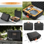 For DJI Mini 4 Pro Sunnylife Safety Carrying Case Waterproof Shock-proof Hard Travel Case - Image 6