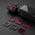 For DJI OSMO Pocket 3 STARTRC 6 in 1 ND8 + ND16 + ND32 + ND64 + ND256 + CPL Lens Filter Set