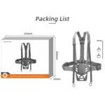 For DJI RC Plus Sunnylife Remote Control Waist Support Bracket Chest Strap - Image 7
