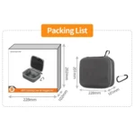 For DJI Neo Flying Glasses N3 Sunnylife Handheld Storage Bag - Image 8