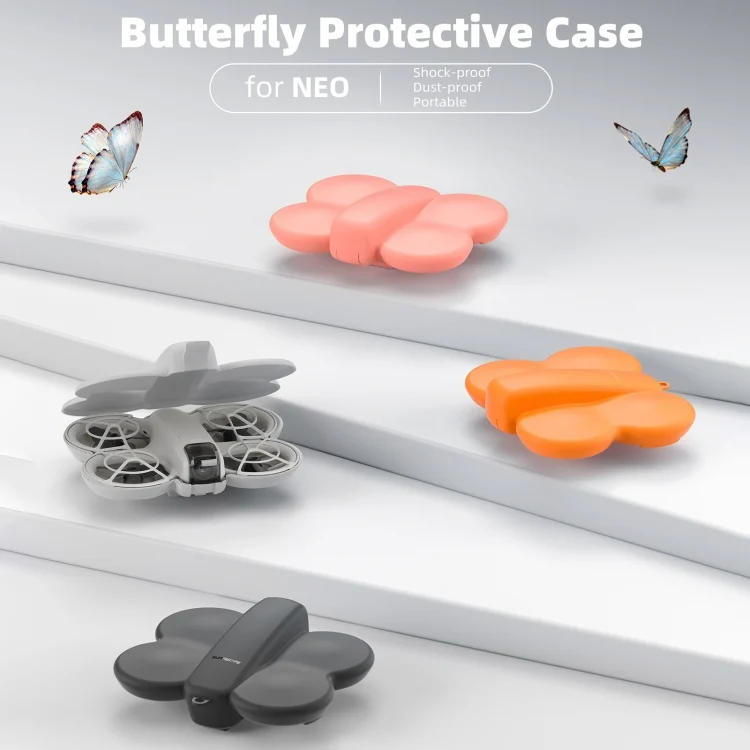 DOP0668_B1.webp For DJI Neo Sunnylife Butterfly Storage Box Anti-collision Anti-scratch Protection Case - Image 2