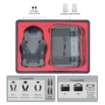 For DJI Mini 4 Pro STARTRC Standard Drone Kit Waterproof ABS Suitcase Storage Box - Image 5