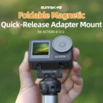 Sunnylife AD691 Magnetic Adapter Mount for DJI Action 2 / Osmo Action 3 / 4 - Image 2
