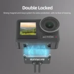 Sunnylife AD691 Magnetic Adapter Mount for DJI Action 2 / Osmo Action 3 / 4 - Image 5