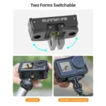 Sunnylife AD691 Magnetic Adapter Mount for DJI Action 2 / Osmo Action 3 / 4 - Image 6