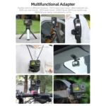 Sunnylife AD691 Magnetic Adapter Mount for DJI Action 2 / Osmo Action 3 / 4 - Image 7