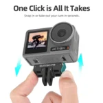 Sunnylife AD691 Magnetic Adapter Mount for DJI Action 2 / Osmo Action 3 / 4 - Image 8