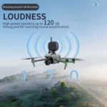STARTRC Drone Megaphone Wireless Portable Speaker 3KM Control for DJI Mavic / Air / Mini Series - Image 4