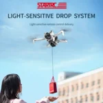 For DJI Mini 4 Pro STARTRC LED Light Air-Dropping System Thrower Parabolic - Image 2