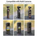 Sunnylife Universal Metal Magnetic Base 1/4 inch Adapter Aluminium Alloy Pivot Stand Base - Image 4